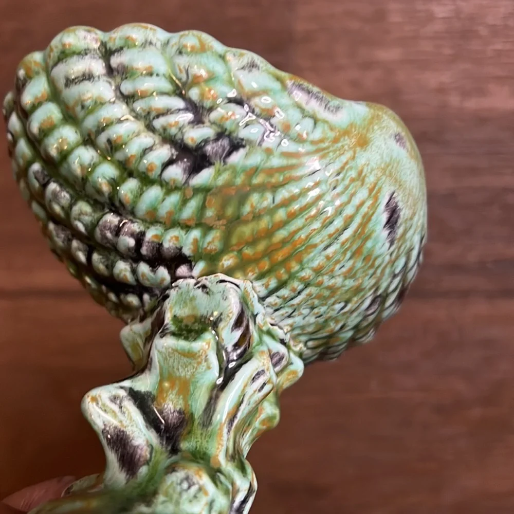 Hand made shell pottery